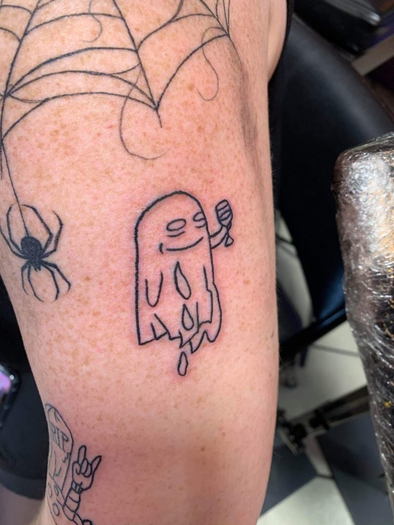 Kaitlin Swift - Wine Ghost - Tattoo - 03-24-21