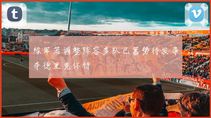 绿军若调整阵容多队已蓄势待发争夺德里克怀特